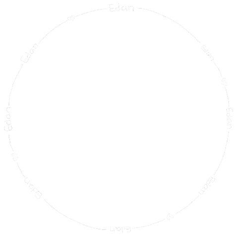 Circle Mirror Sticker