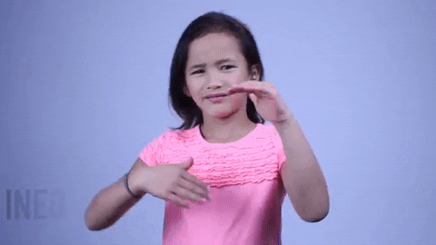 sign language inequality GIF by ASL Nook