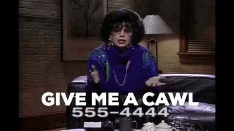 ak1813 giphygifmaker new york coffee talk snl mike myers jewish mother GIF