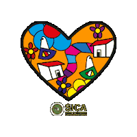 Centroamerica Love Sticker by Sistema de la Integración Centroamericana - SICA