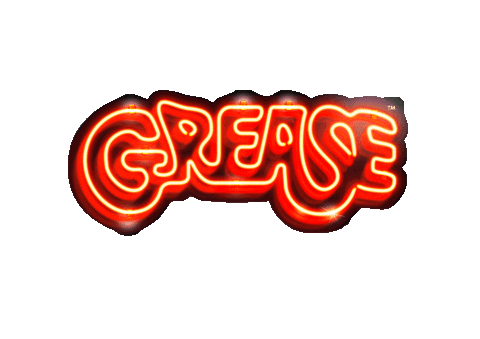 Neon Grease Sticker by Cuore
