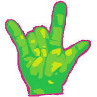 hand love Sticker by GRO Marketing Ltd