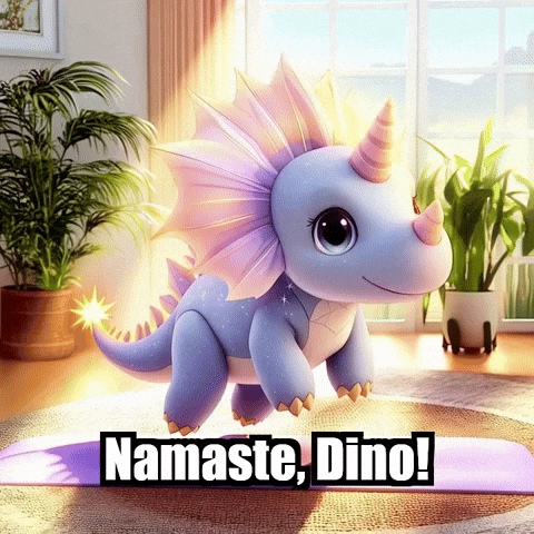 Yoga Wellness GIF by Divineasaur