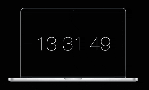 padbury clock screensaver GIF by Product Hunt