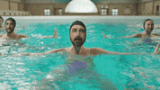Pool Swimming GIF by Foo Fighters