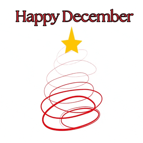 Happy December GIF by Maria Johnsen