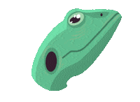 Alyzird lizard alyzird Sticker