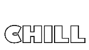 Chill Relax Sticker