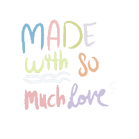 Pastels Madewithlove Sticker
