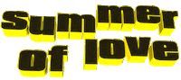 Summer Of Love Sticker by GIPHY Text