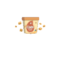 Avocado Dairy Free Sticker by Cado Ice Cream