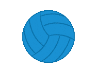 fredoniavolleyball blue devils fredonia fredoniavolleyball Sticker