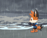 Power Raining GIF by Foxy