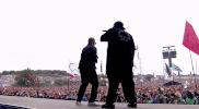 run the jewels GIF by Glastonbury Festival 2017