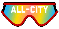 AllCityCycles cycling bikes all city partybrand Sticker