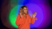 ComedianHollyLogan happy dance party dancing GIF