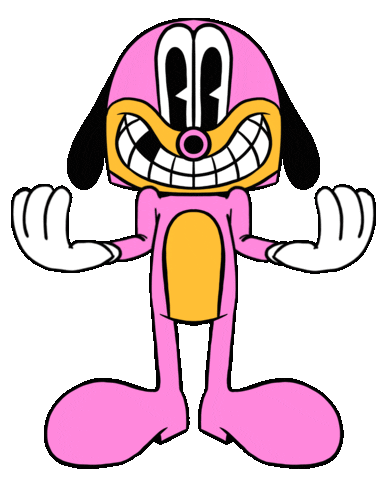 Dog Smile Sticker by Portugal. The Man