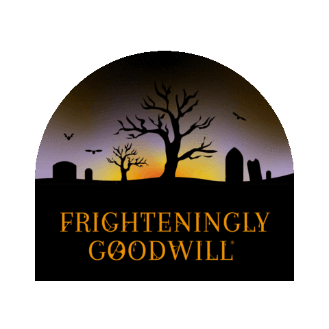 Halloween Thrift Sticker by GoodwillIntl