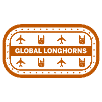 Ut Austin Travel Sticker by Texas Global