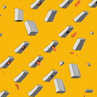 never ending popcorn GIF by Blobby Barack