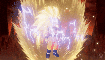 Super Saiyan Loop GIF by Xbox