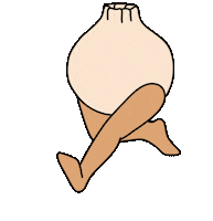 Food Running Sticker by YEAH YEAH CHLOE