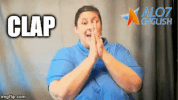 clap total physical response GIF by ALO7.com
