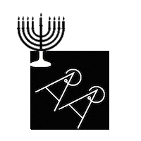 Ali Menorah Sticker by AliAffordable