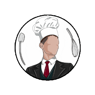 Chef Abdel Sticker by VisitMe.Hu