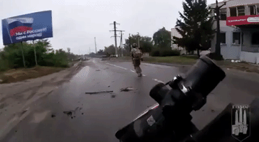 Ukrainian Soldiers Greeted as Kharkiv Oblast Town Recaptured