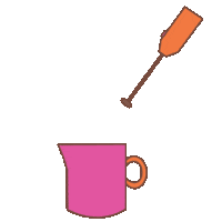 Coffee Cream Sticker