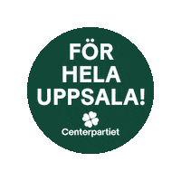 Uppsala Sticker by Centerpartiet