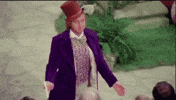 Willy Wonka Bow GIF