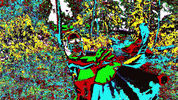 Dance Rainbow GIF by ProfessorLightWAV