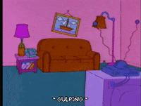 homer simpson couch gag GIF