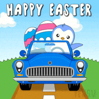 Easter Eggs Penguin GIF by Pudgy Penguins