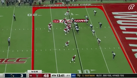 therealessad giphygifgrabber touchdown nc state jack chambers GIF