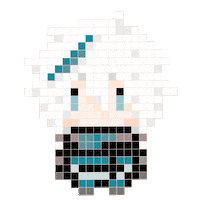 Nier Replicant Pixel Sticker