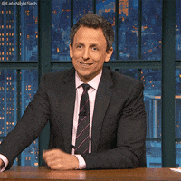 Seth Meyers Shakes Head GIF by Late Night with Seth Meyers