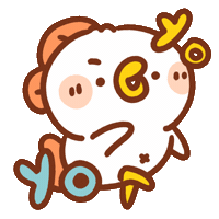 Sticker Line Sticker by 大白丸丸(daibai maru)