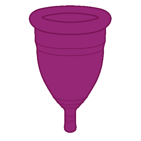 GenialDay cup period menstruation pads Sticker