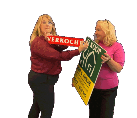 Makelaar Verkocht Sticker by Hup en Fidom Makelaars