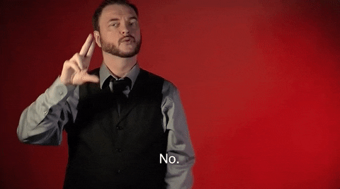 sign language no GIF by Sign with Robert