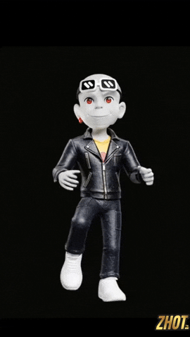 Happy 3D GIF by Zhot