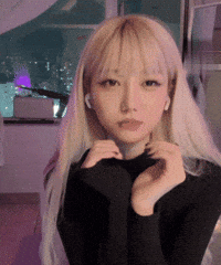 Cute Girl Heart GIF