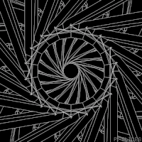 black and white wireframe GIF by Pi-Slices