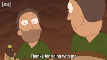 Rick And Morty Thank You GIF by Adult Swim