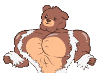 Weight Lifter Gym Sticker by BEARISH