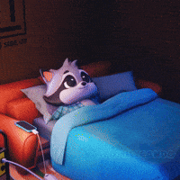 Sleep Raining GIF by Family Cando