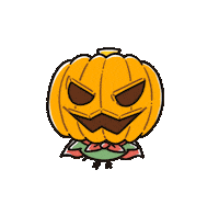 Halloween 動物 Sticker by PHADS